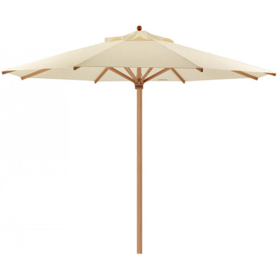 Weish?upl - Teak Sonnenschirm ?300 cm mit Flaschenzug und Knick Weish?upl - Teak Sonnenschirm ?300 cm mit Flaschenzug und Knick