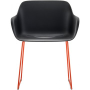 Pedrali - Babila XL 2744 Armlehnstuhl Kufengestell