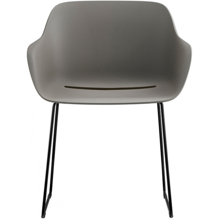 Pedrali - Babila XL 2744R Armlehnstuhl Kufengestell recycelt Pedrali - Babila XL 2744R Armlehnstuhl Kufengestell recycelt