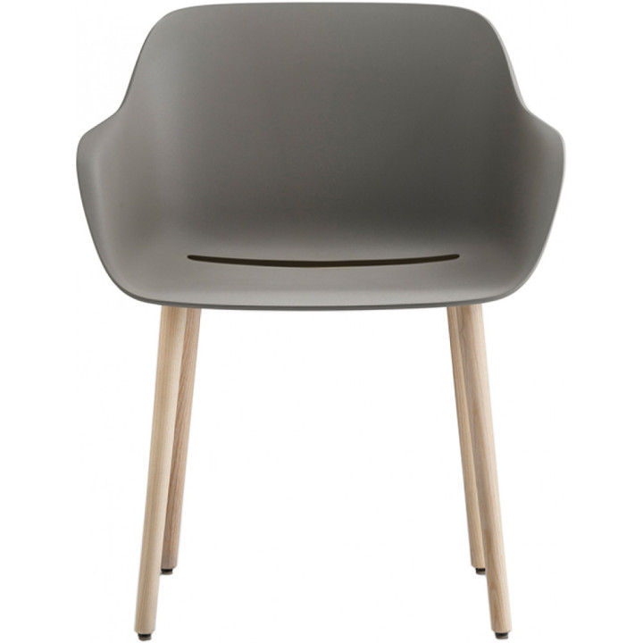 Pedrali - Babila XL 2754R Armlehnstuhl Holzgestell recycelt Pedrali - Babila XL 2754R Armlehnstuhl Holzgestell recycelt