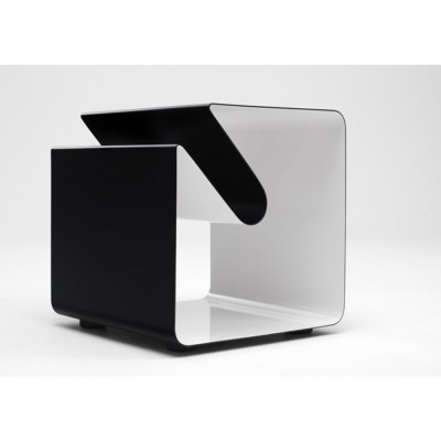 Müller Möbelfabrikation - Mobile Line V44 Beistelltisch mit Zeitungsablage Müller Möbelfabrikation - Mobile Line V44 Beistelltisch mit Zeitungsablage