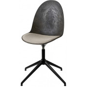 Mater - Eternity Drehstuhl Gestell schwarz mit Sitzpolsterung
