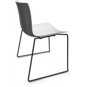 Arper - Catifa 46 0278 Kufenstuhl zweifarbig