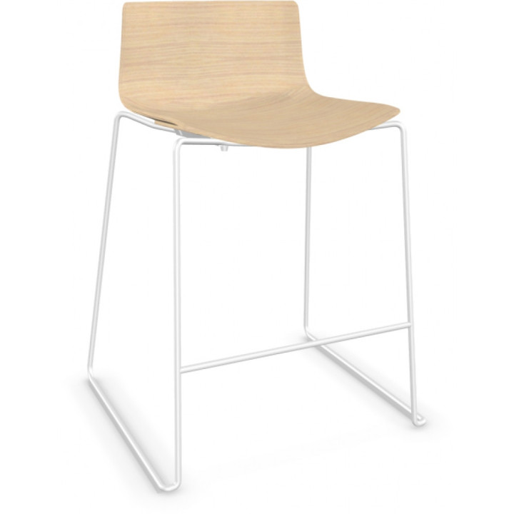 Arper - Catifa 46 0572 Barhocker Holz H 64cm Arper - Catifa 46 0572 Barhocker Holz H 64cm