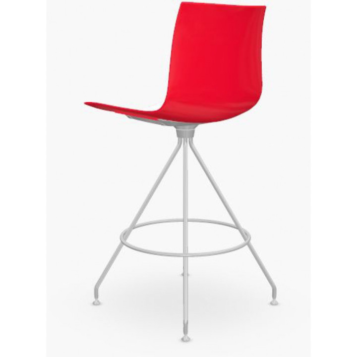 Arper - Catifa 46 0488 Barhocker zweifarbig H 65cm Arper - Catifa 46 0488 Barhocker zweifarbig H 65cm