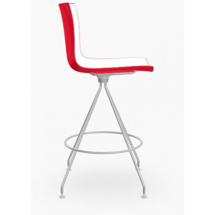 Arper - Catifa 46 0488 Barhocker zweifarbig H 65cm Arper - Catifa 46 0488 Barhocker zweifarbig H 65cm