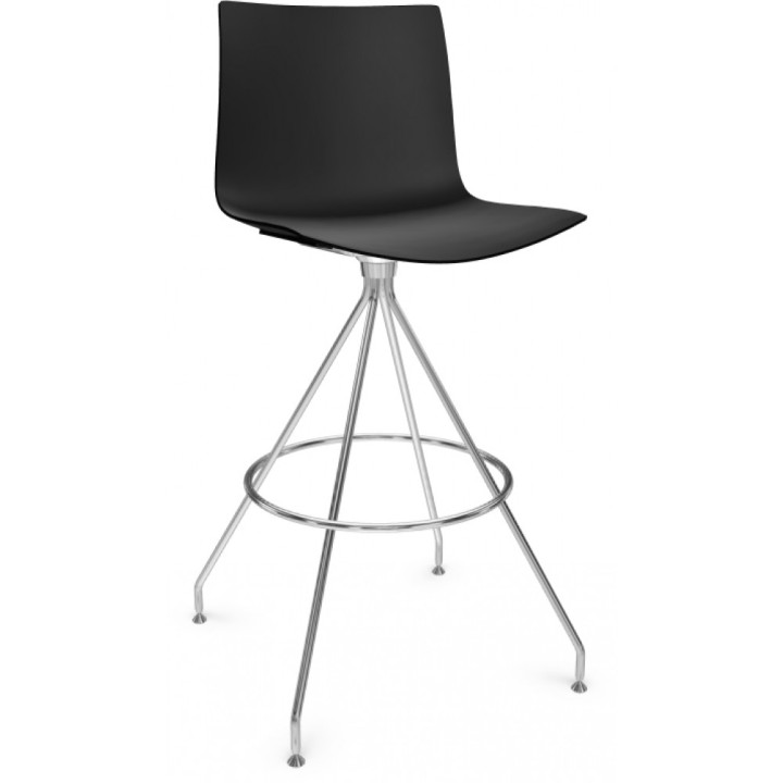 Arper - Catifa 46 0487 Barhocker einfarbig H 73cm Arper - Catifa 46 0487 Barhocker einfarbig H 73cm