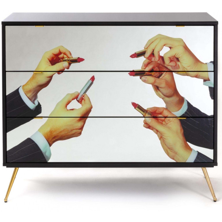 Seletti - Kommode mit drei Schubladen Seletti - Kommode mit drei Schubladen