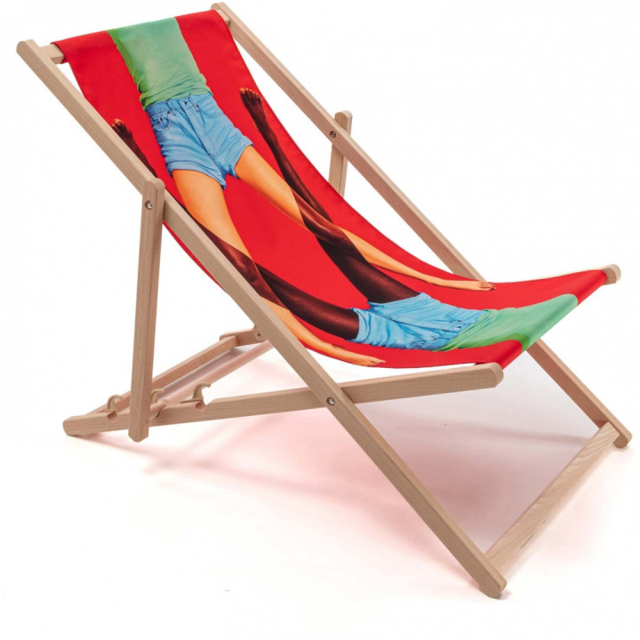 Seletti - Klappbarer Liegestuhl Seletti - Klappbarer Liegestuhl