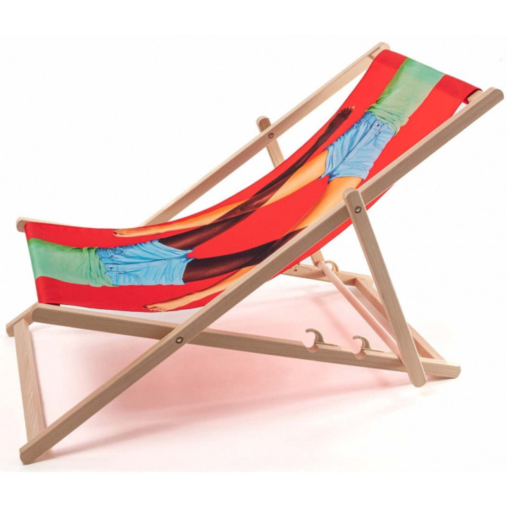 Seletti - Klappbarer Liegestuhl Seletti - Klappbarer Liegestuhl
