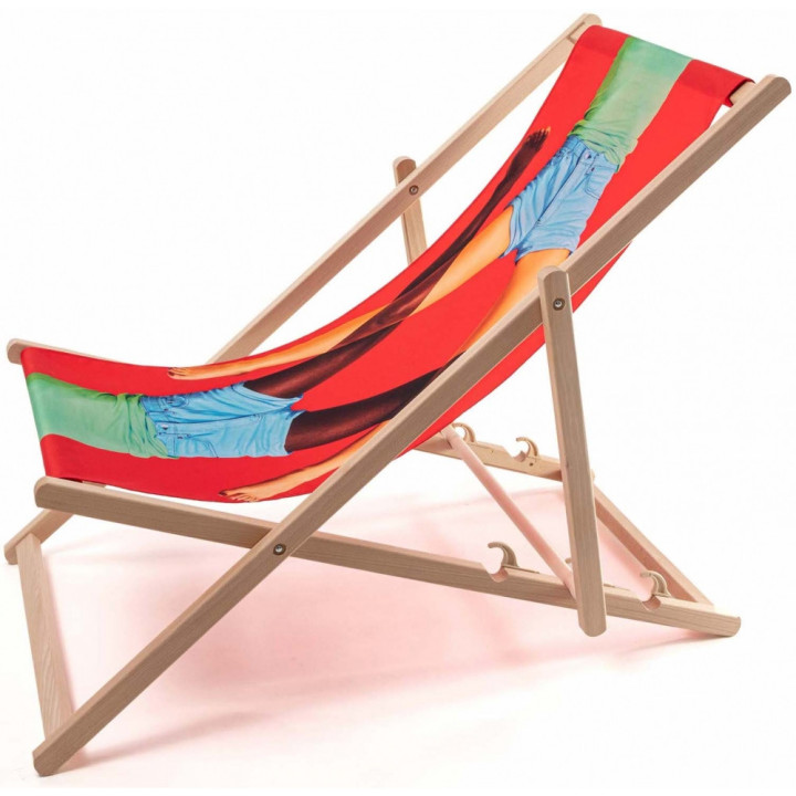 Seletti - Klappbarer Liegestuhl Seletti - Klappbarer Liegestuhl