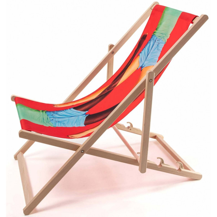 Seletti - Klappbarer Liegestuhl Seletti - Klappbarer Liegestuhl