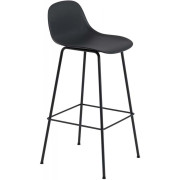 Muuto - Fiber Barhocker mit R?ckenlehne 75 cm