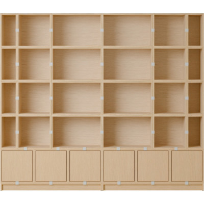Muuto - Stacked Storage System B?cherregal Konfiguration 1 Muuto - Stacked Storage System B?cherregal Konfiguration 1
