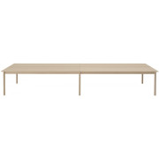 Muuto - Linear System Tisch 110 cm Configuration 2