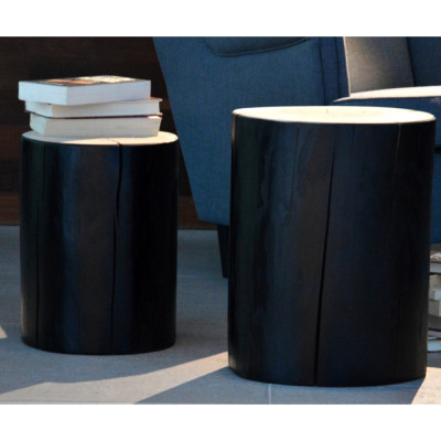 Jan Kurtz - Block Hocker lackiert Jan Kurtz - Block Hocker lackiert