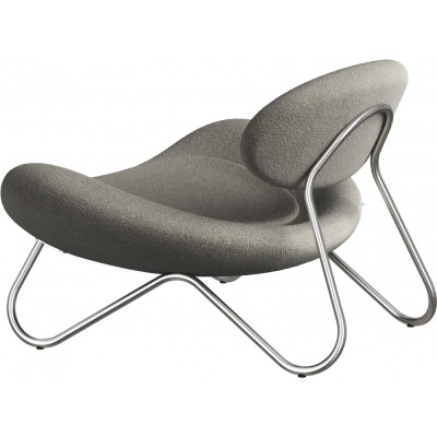 Woud - Meadow Lounge Stuhl Edelstahlrahmen gebürstet Woud - Meadow Lounge Stuhl Edelstahlrahmen gebürstet