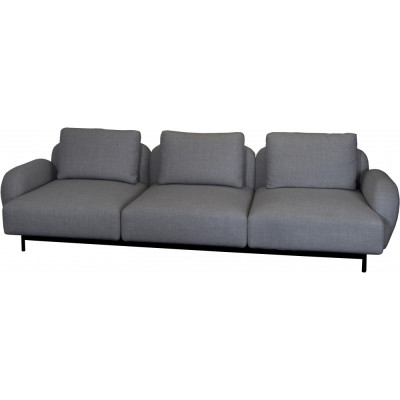 Cane-line - Aura Sofa 3-Sitzer mit niedrigen Armlehnen Cane-line - Aura Sofa 3-Sitzer mit niedrigen Armlehnen