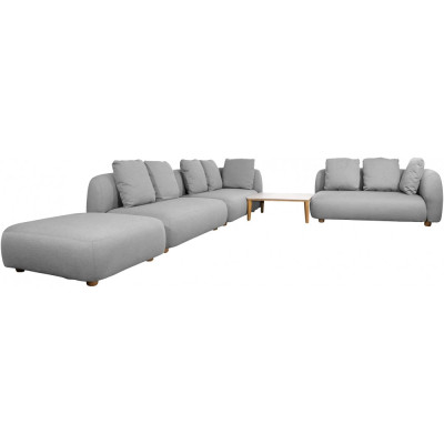 Cane-line - Capture Ecksofa mit Tisch