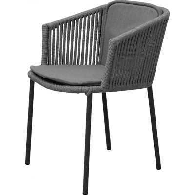 Cane-line - Moments Sessel stapelbar mit Sitz- und R?ckenkissen Cane-line - Moments Sessel stapelbar mit Sitz- und R?ckenkissen