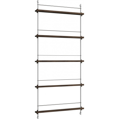 Moebe - MS.180.1 Magazin Regal Eiche ger?uchert Moebe - MS.180.1 Magazin Regal Eiche ger?uchert