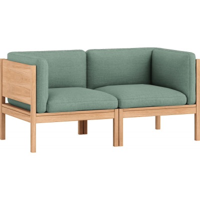 Moebe - Modular Sofa 2-Sitzer mit Armlehnen Re-Wool