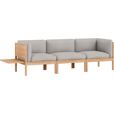 Moebe - Modular Sofa 3-Sitzer mit Armlehnen und Beistelltisch Autumn Moebe - Modular Sofa 3-Sitzer mit Armlehnen und Beistelltisch Autumn
