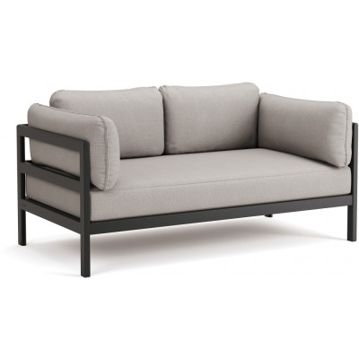 TIPTOE - Easy Sofa 2 Sitzer Graphit Schwarz TIPTOE - Easy Sofa 2 Sitzer Graphit Schwarz