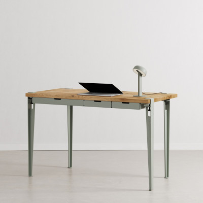 TIPTOE - Monochrome Schreibtisch aus recyceltem Altholz TIPTOE - Monochrome Schreibtisch aus recyceltem Altholz