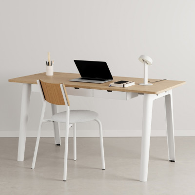 TIPTOE - New Modern Schreibtisch mit Wave Aufbewahrungsmodul TIPTOE - New Modern Schreibtisch mit Wave Aufbewahrungsmodul