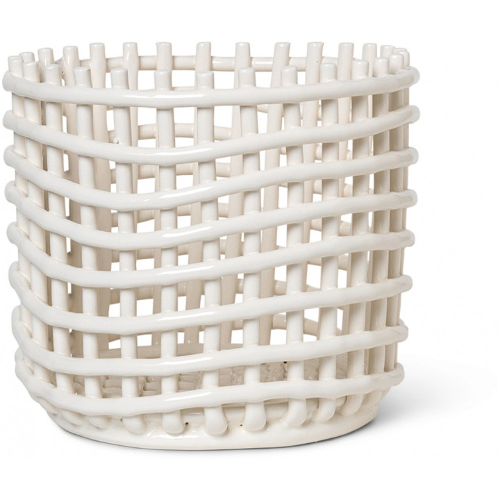 Ferm Living - Ceramic Korb L Ferm Living - Ceramic Korb L