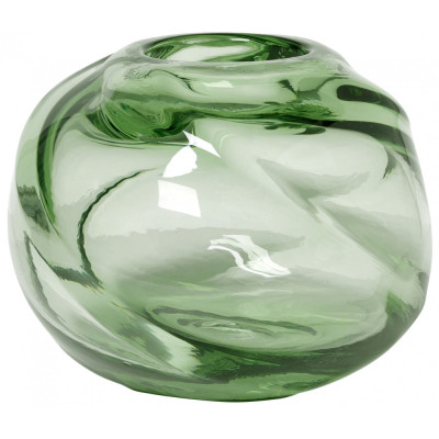 Ferm Living - Water Swirl Vase Rund Ferm Living - Water Swirl Vase Rund