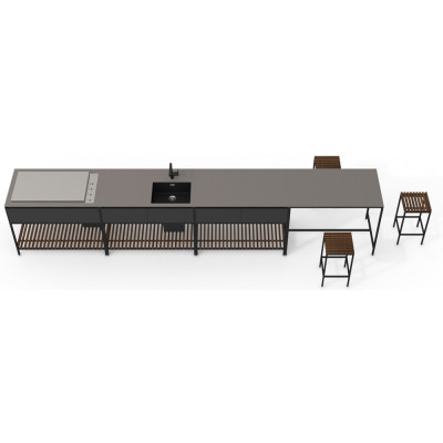 Conmoto - Ticino Frame Gas BBQ 120 ohne Grill Conmoto - Ticino Frame Gas BBQ 120 ohne Grill