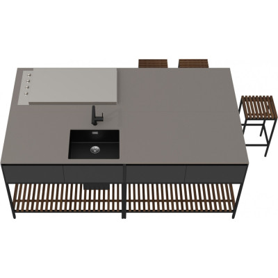 Conmoto - Ticino Frame Gas BBQ 120 ohne Grill Conmoto - Ticino Frame Gas BBQ 120 ohne Grill
