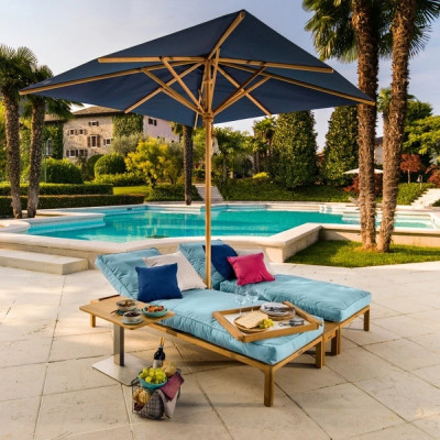 Weishäupl - New Hampton Liege mit Rollen Weishäupl - New Hampton Liege mit Rollen