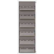 Kristalia - Foot BoxOne Schuhschrank Wei? / T?r Spiegel Kristalia - Foot BoxOne Schuhschrank Wei? / T?r Spiegel