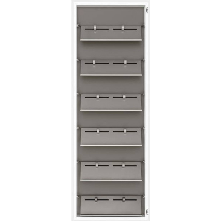 Kristalia - Foot BoxOne Schuhschrank Wei? / T?r Spiegel Kristalia - Foot BoxOne Schuhschrank Wei? / T?r Spiegel