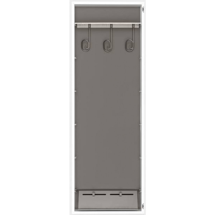 Kristalia - Coat BoxOne Wandgarderobe Wei? / T?r Spiegel Kristalia - Coat BoxOne Wandgarderobe Wei? / T?r Spiegel