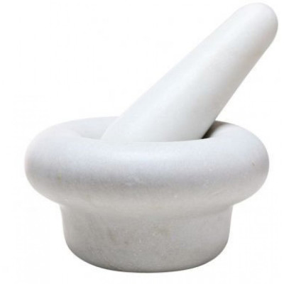 Tom DIxon - Stone Steinst??el und M?rser Wei? Tom DIxon - Stone Steinst??el und M?rser Wei?