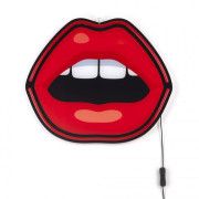 Seletti - LED Neon Mund Wanddekoration