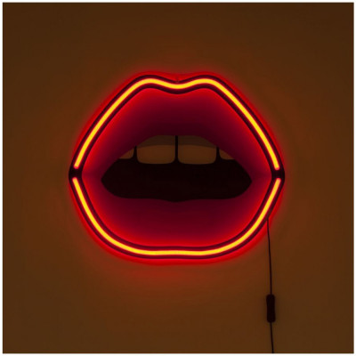 Seletti - LED Neon Mund Wanddekoration Seletti - LED Neon Mund Wanddekoration