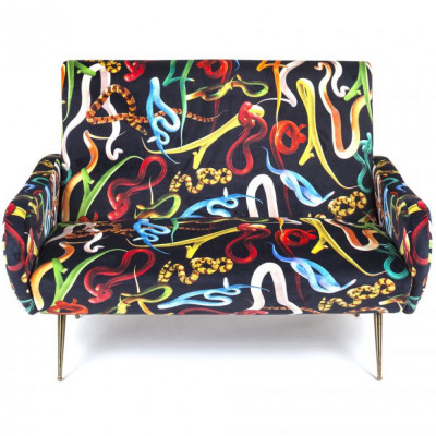 Seletti - TP Snakes Zweisitzer Sofa Seletti - TP Snakes Zweisitzer Sofa