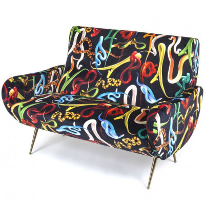 Seletti - TP Snakes Zweisitzer Sofa Seletti - TP Snakes Zweisitzer Sofa