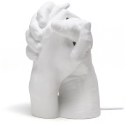 Seletti - With Me Porzellan Tischlampe