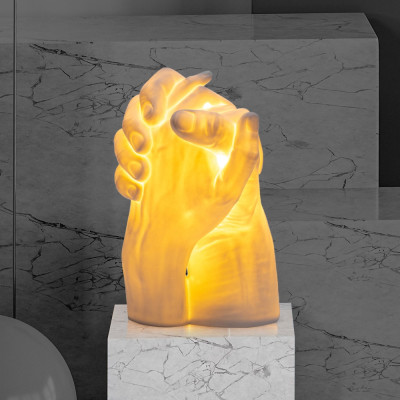 Seletti - With Me Porzellan Tischlampe Seletti - With Me Porzellan Tischlampe