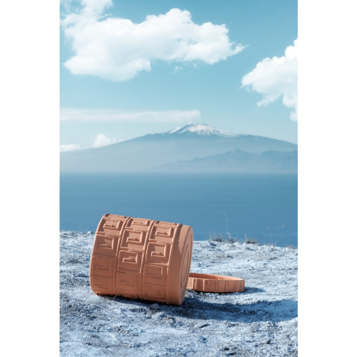 Seletti - Magna Graecia Vase mit Untersetzer Dorico Seletti - Magna Graecia Vase mit Untersetzer Dorico