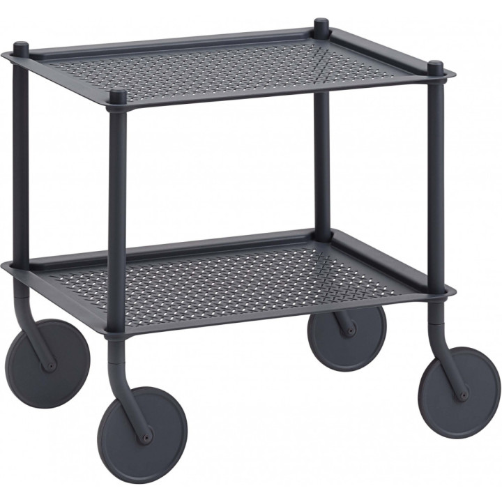 Muuto - Flow Trolley 2-Ebenen Blau grau Muuto - Flow Trolley 2-Ebenen Blau grau