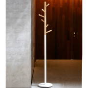 Jan Kurtz - Kent Kleiderst?nder Wei?/Buche natur