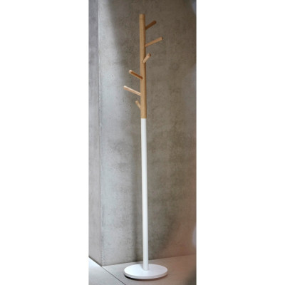 Jan Kurtz - Kent Kleiderständer Weiß/Buche natur Jan Kurtz - Kent Kleiderständer Weiß/Buche natur