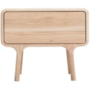 Gazzda - Fawn Nachttisch Eiche wei? ge?lt